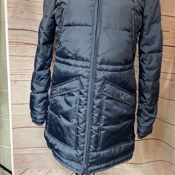 SELECTED FEMME Parka Navy - Picture 4 of 7